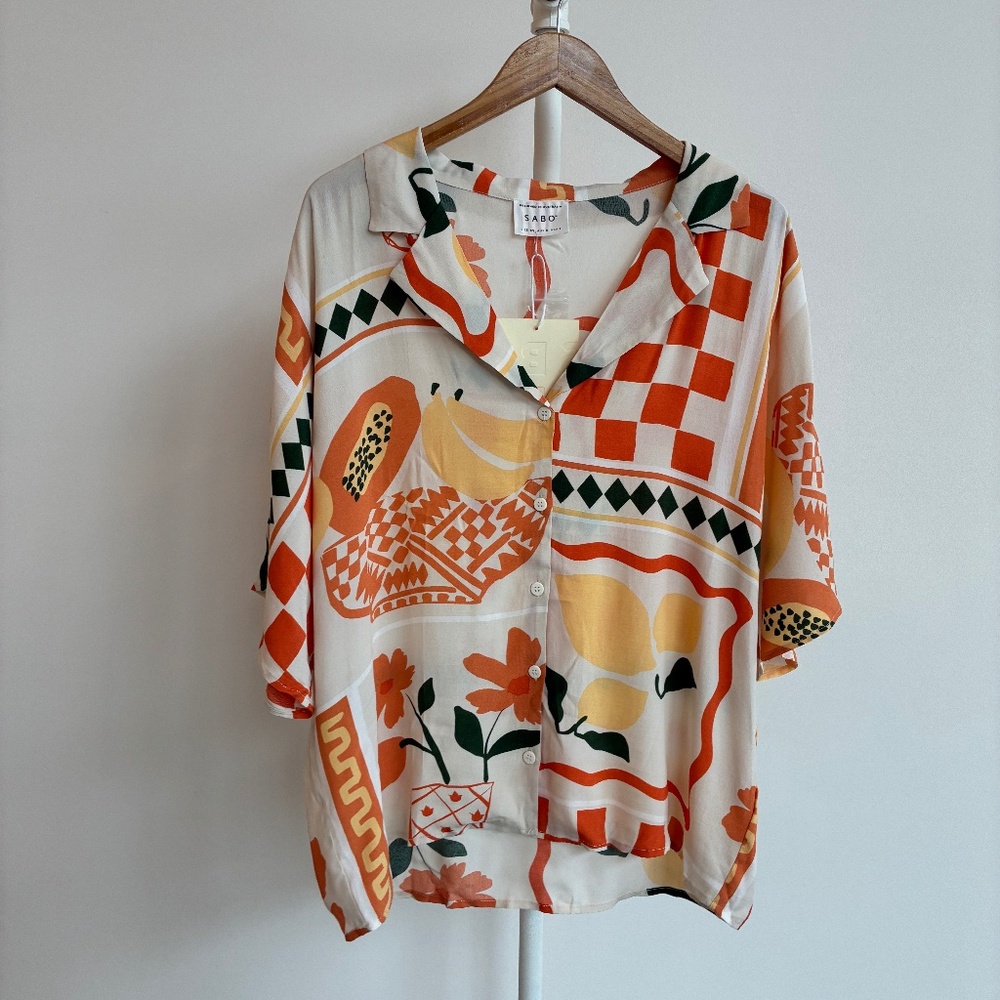 SABO Seona Top - Prego Rossa